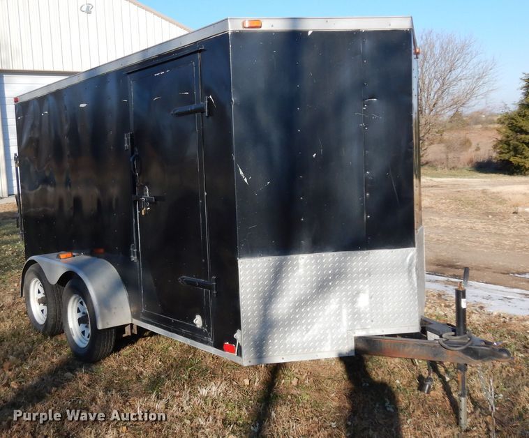 image for item GJ9081 2007 Lark enclosed cargo trailer