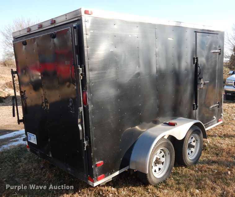 image for item GJ9081 2007 Lark enclosed cargo trailer