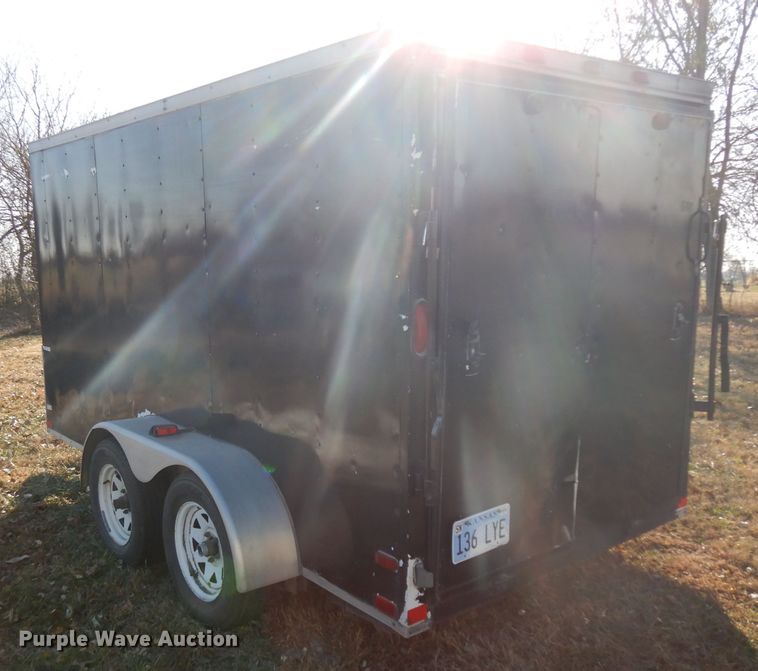 image for item GJ9081 2007 Lark enclosed cargo trailer