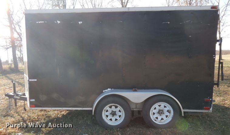 image for item GJ9081 2007 Lark enclosed cargo trailer