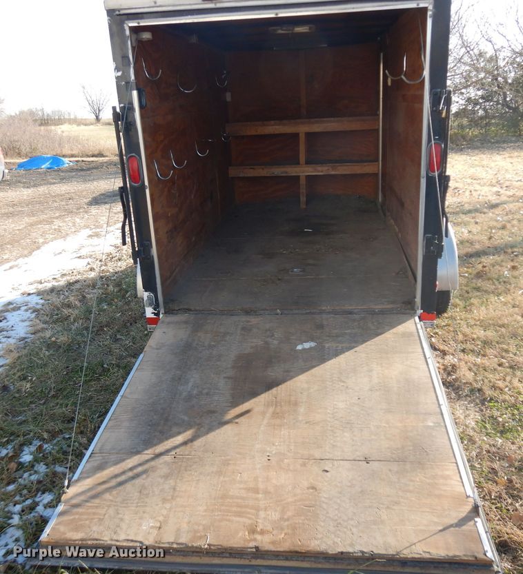 image for item GJ9081 2007 Lark enclosed cargo trailer