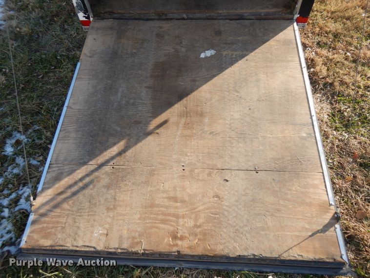 image for item GJ9081 2007 Lark enclosed cargo trailer