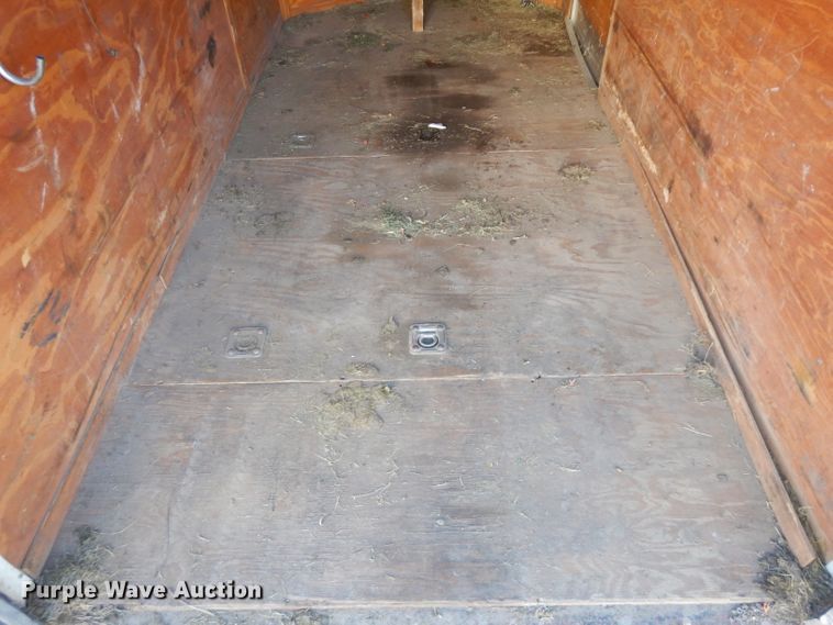 image for item GJ9081 2007 Lark enclosed cargo trailer