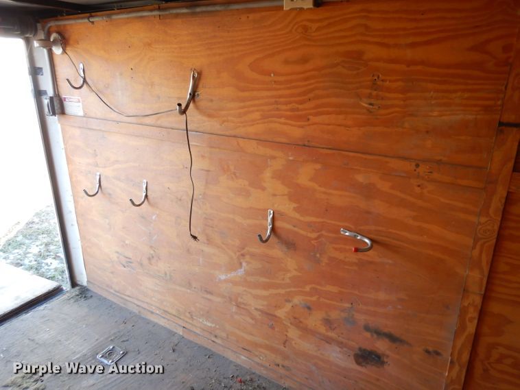 image for item GJ9081 2007 Lark enclosed cargo trailer