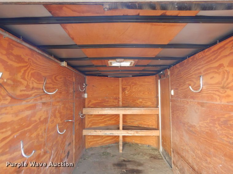 image for item GJ9081 2007 Lark enclosed cargo trailer