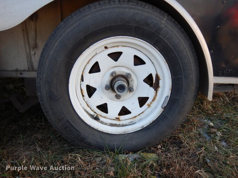 image for item GJ9081 2007 Lark enclosed cargo trailer