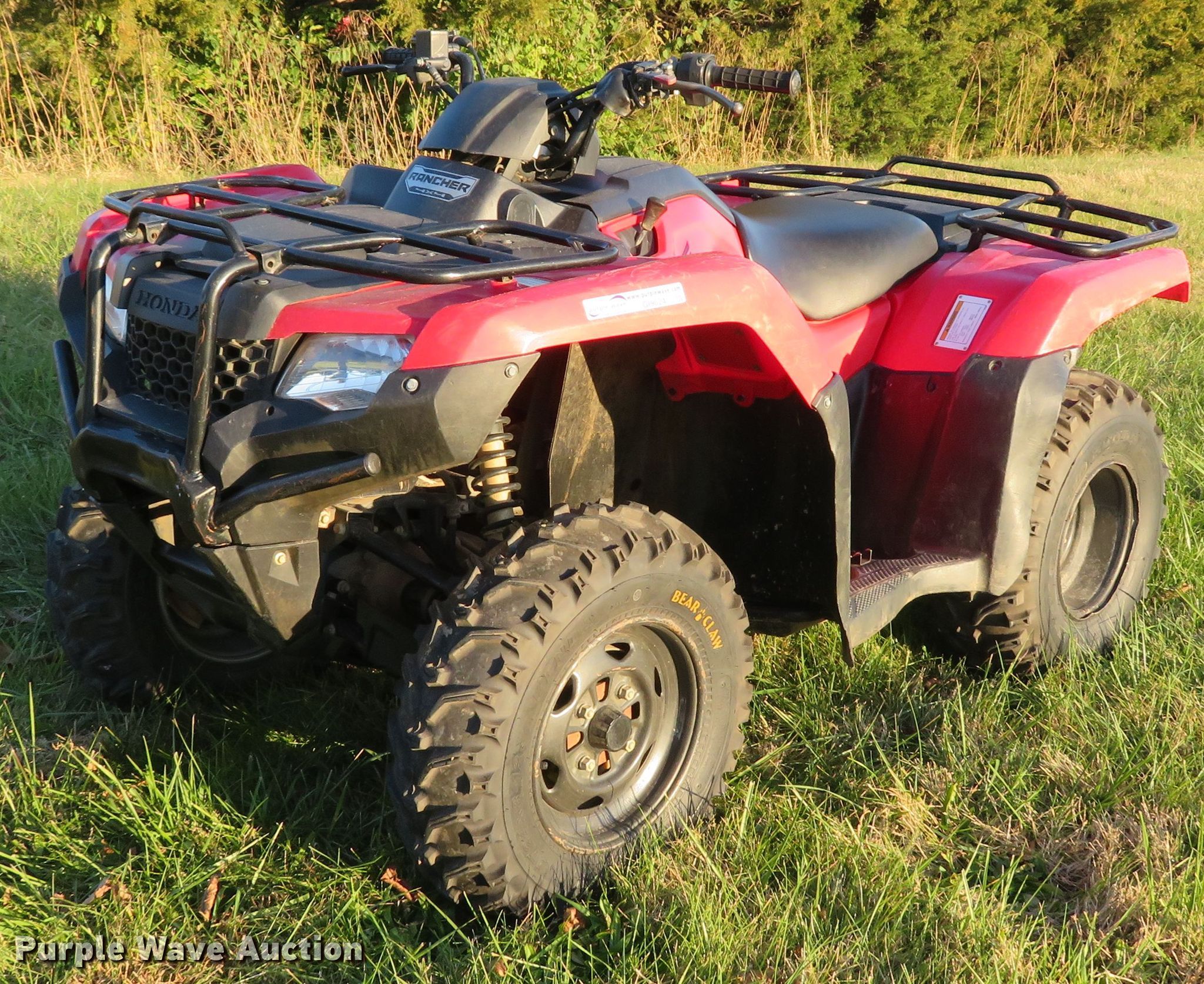2015 Honda Rancher 420