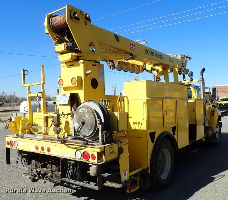 image for item DB7545 2004 Ford F750 Super Duty digger derrick truck