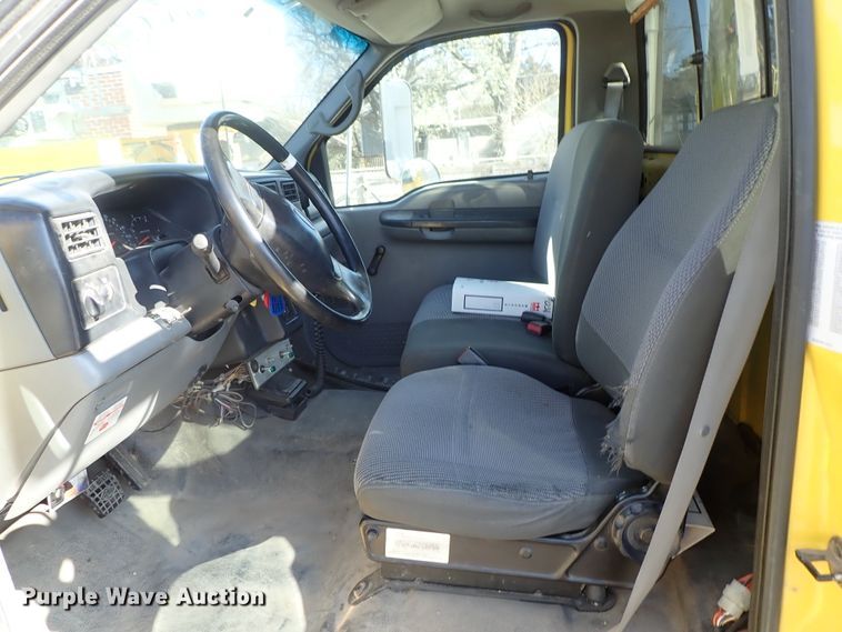 image for item DB7545 2004 Ford F750 Super Duty digger derrick truck