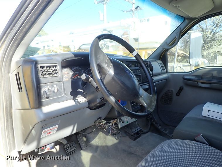 image for item DB7545 2004 Ford F750 Super Duty digger derrick truck