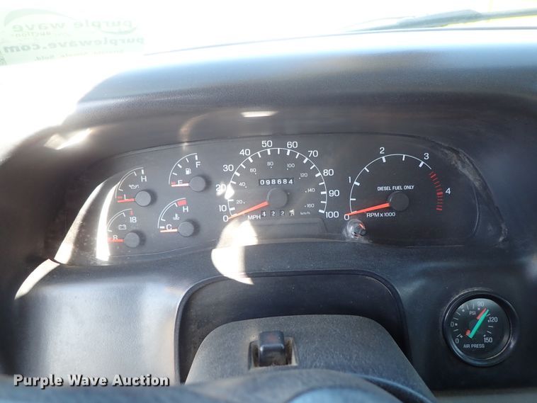 image for item DB7545 2004 Ford F750 Super Duty digger derrick truck