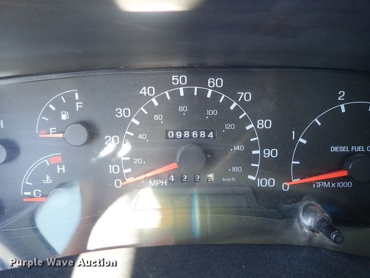 image for item DB7545 2004 Ford F750 Super Duty digger derrick truck