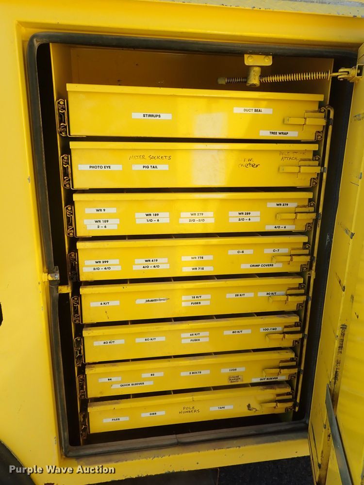 image for item DB7545 2004 Ford F750 Super Duty digger derrick truck