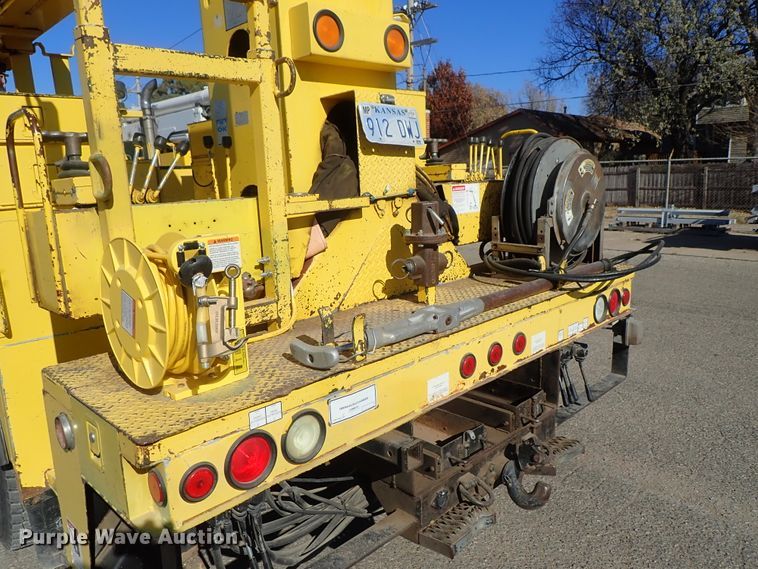 image for item DB7545 2004 Ford F750 Super Duty digger derrick truck