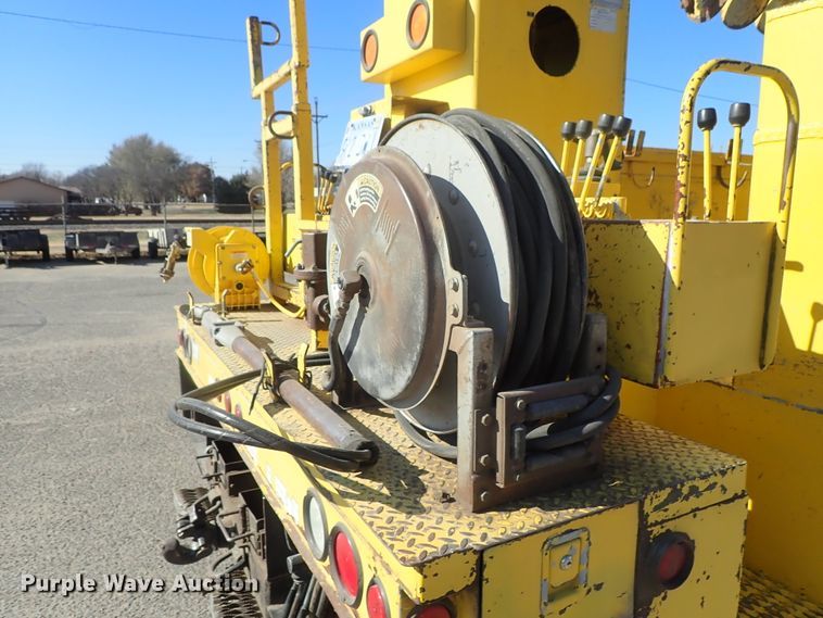 image for item DB7545 2004 Ford F750 Super Duty digger derrick truck