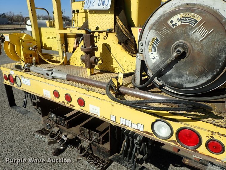 image for item DB7545 2004 Ford F750 Super Duty digger derrick truck