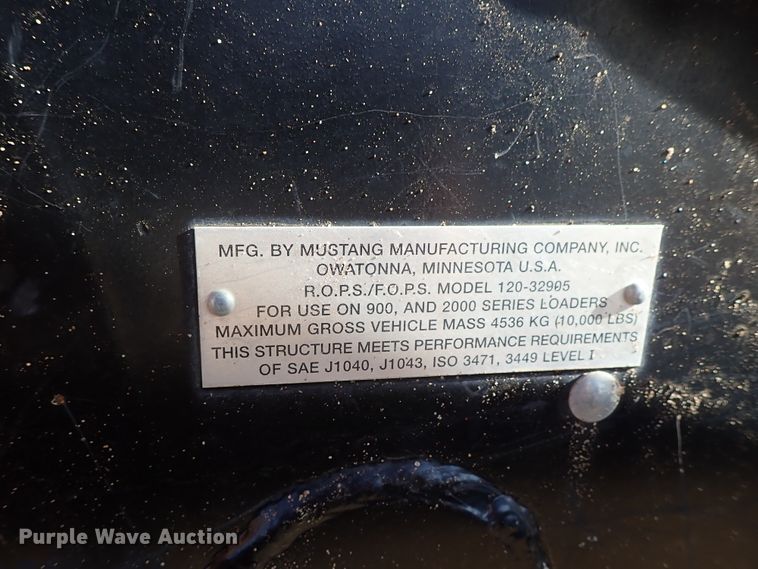 image for item DC3467 Mustang 2050 skid steer