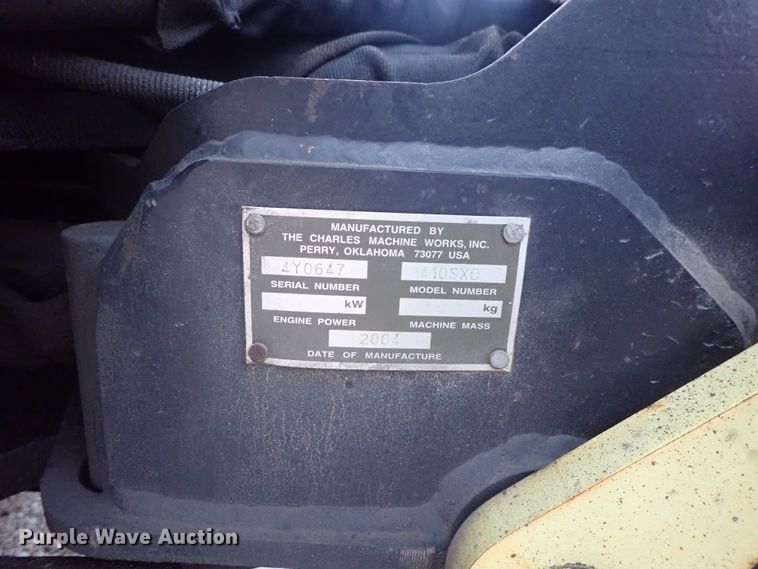 image for item DC3488 2004 Ditch Witch 410SX cable plow