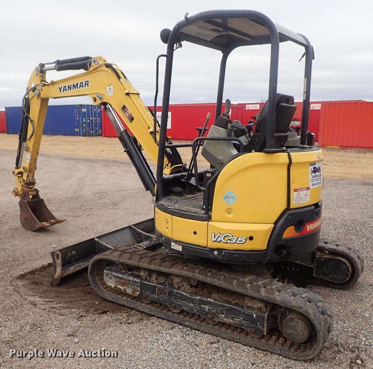 image for item DC3489 2013 Yanmar VIO35-6A mini excavator
