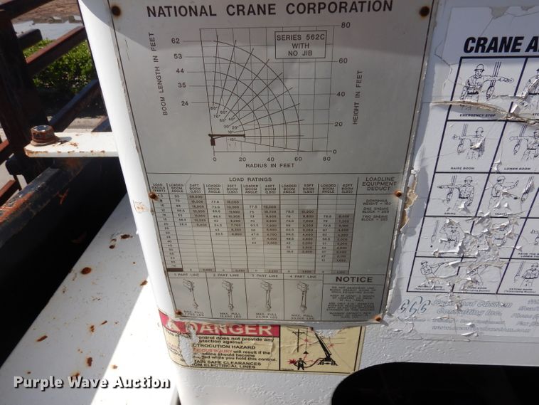 image for item DD3031 2004 Peterbilt 379 crane truck