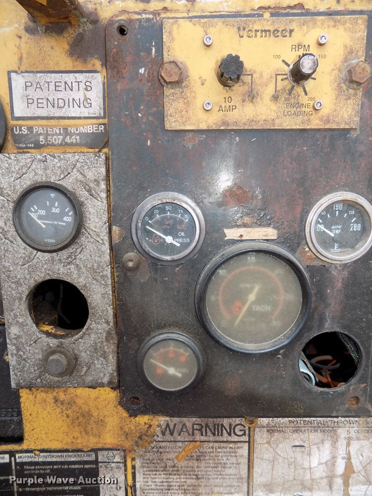 image for item DG2480 1997 Vermeer TG400AL tub grinder