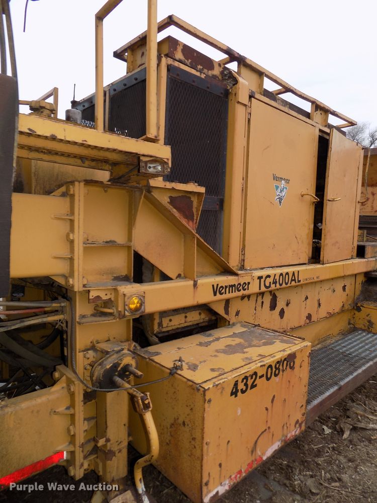 image for item DG2480 1997 Vermeer TG400AL tub grinder
