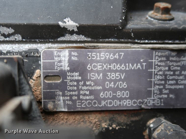 image for item DG4233 2007 Kenworth T800 dump truck