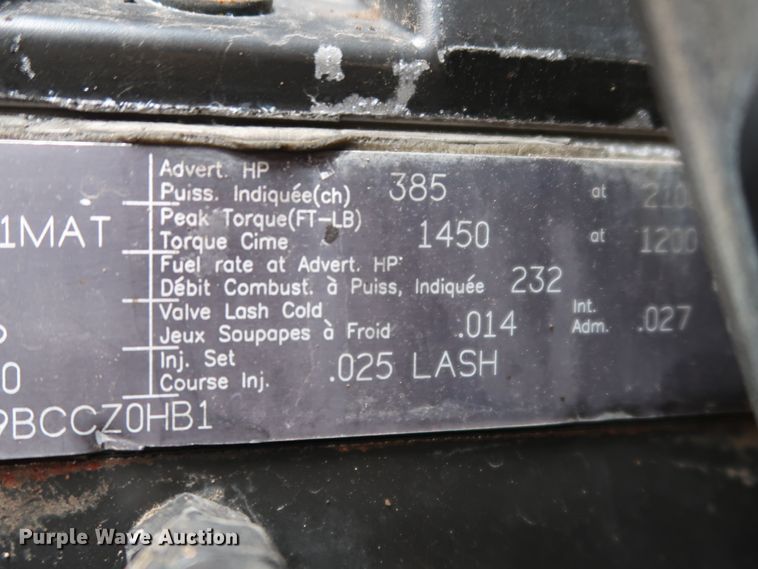 image for item DG4233 2007 Kenworth T800 dump truck