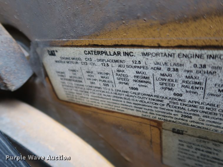 image for item DG4234 2007 Kenworth T800 dump truck