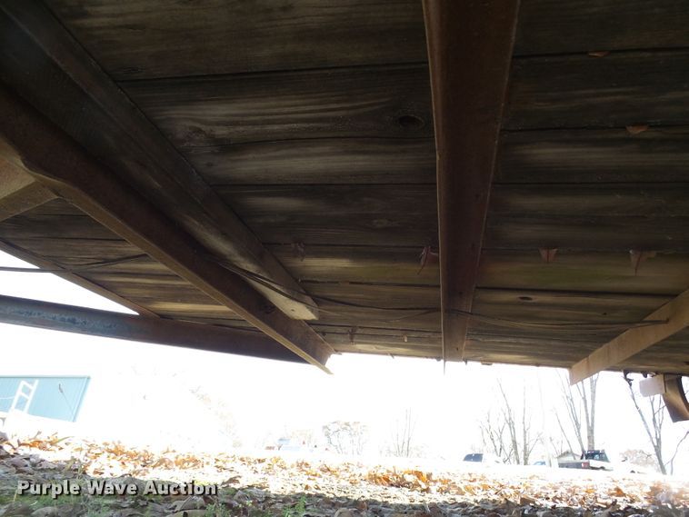 image for item DG5509 1987 shop built utility trailer