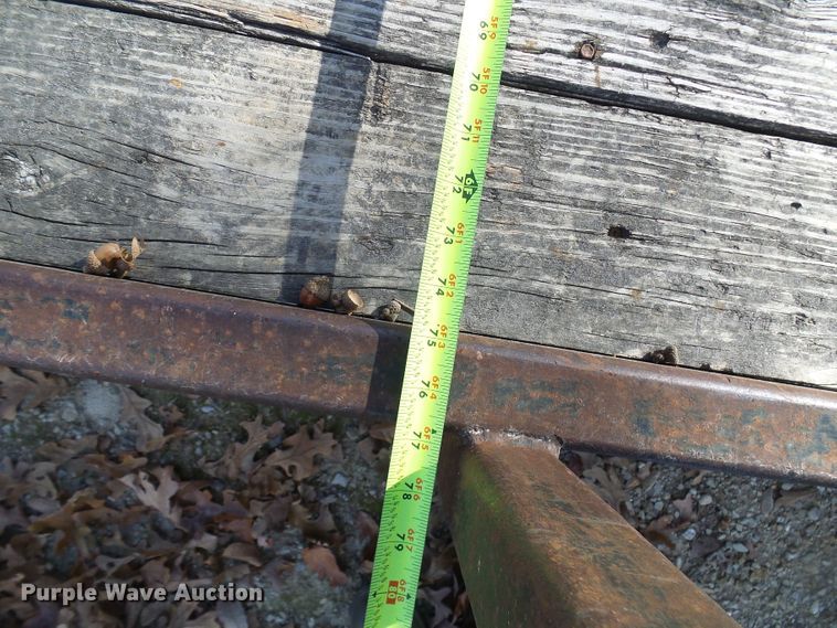 image for item DG5509 1987 shop built utility trailer