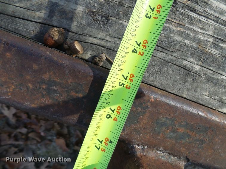 image for item DG5509 1987 shop built utility trailer