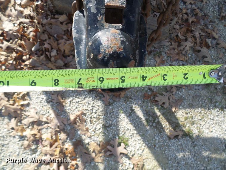 image for item DG5509 1987 shop built utility trailer