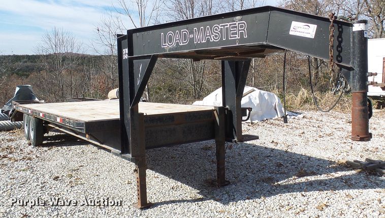 image for item DG5511 2005 shop built equipment trailer