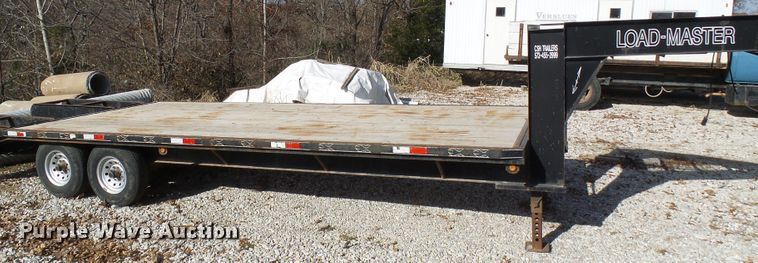 image for item DG5511 2005 shop built equipment trailer