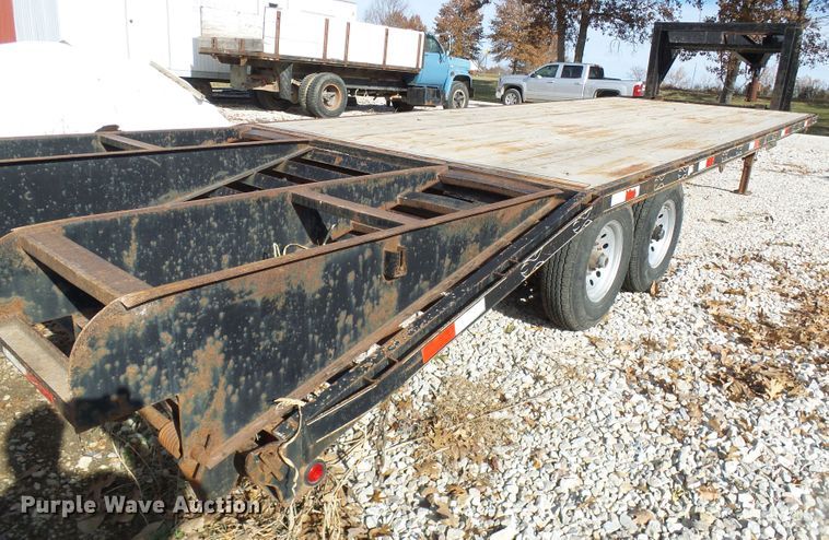 image for item DG5511 2005 shop built equipment trailer