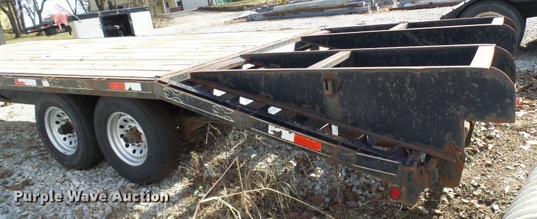 image for item DG5511 2005 shop built equipment trailer