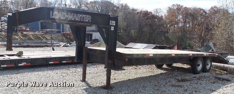 image for item DG5511 2005 shop built equipment trailer