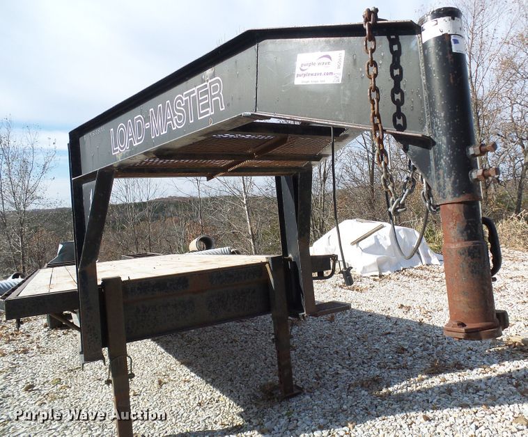 image for item DG5511 2005 shop built equipment trailer