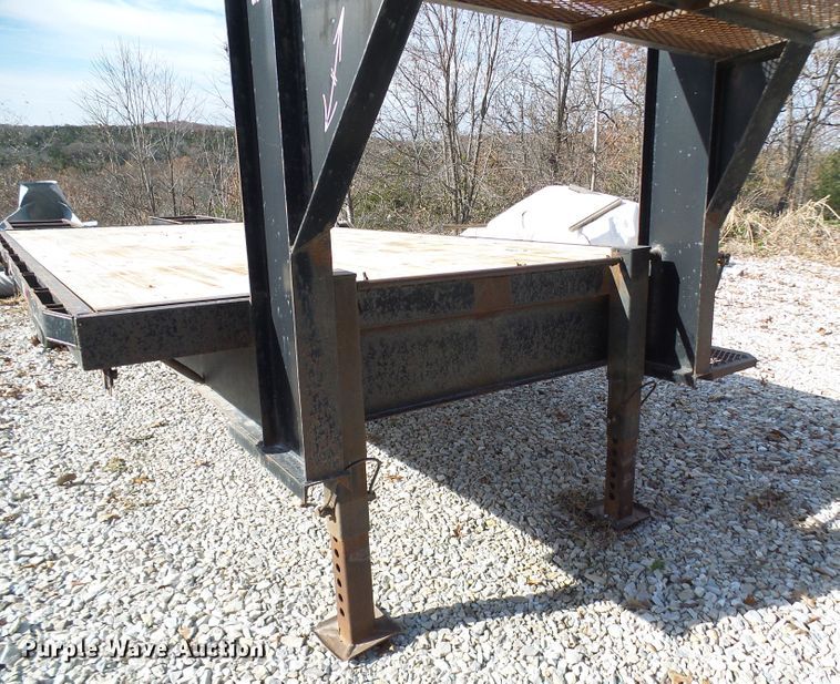 image for item DG5511 2005 shop built equipment trailer