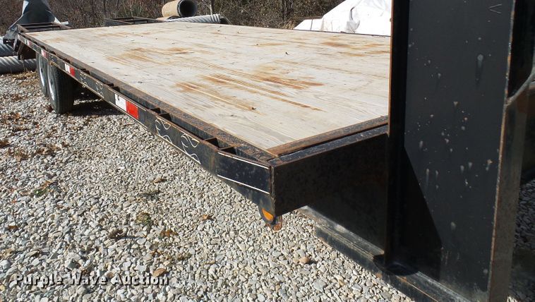 image for item DG5511 2005 shop built equipment trailer