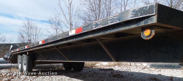 image for item DG5511 2005 shop built equipment trailer