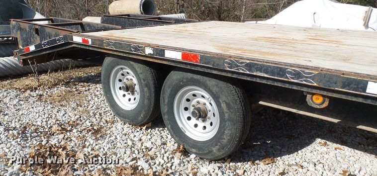 image for item DG5511 2005 shop built equipment trailer