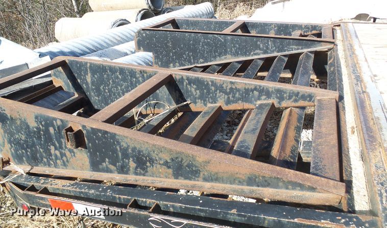 image for item DG5511 2005 shop built equipment trailer