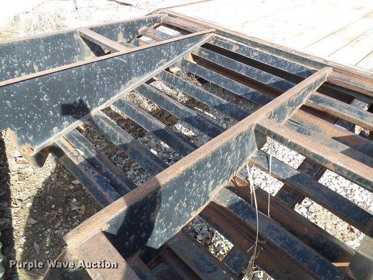 image for item DG5511 2005 shop built equipment trailer