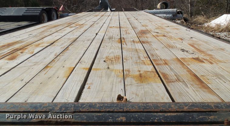 image for item DG5511 2005 shop built equipment trailer