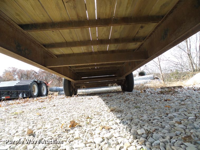 image for item DG5511 2005 shop built equipment trailer