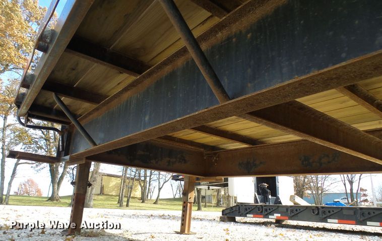 image for item DG5511 2005 shop built equipment trailer