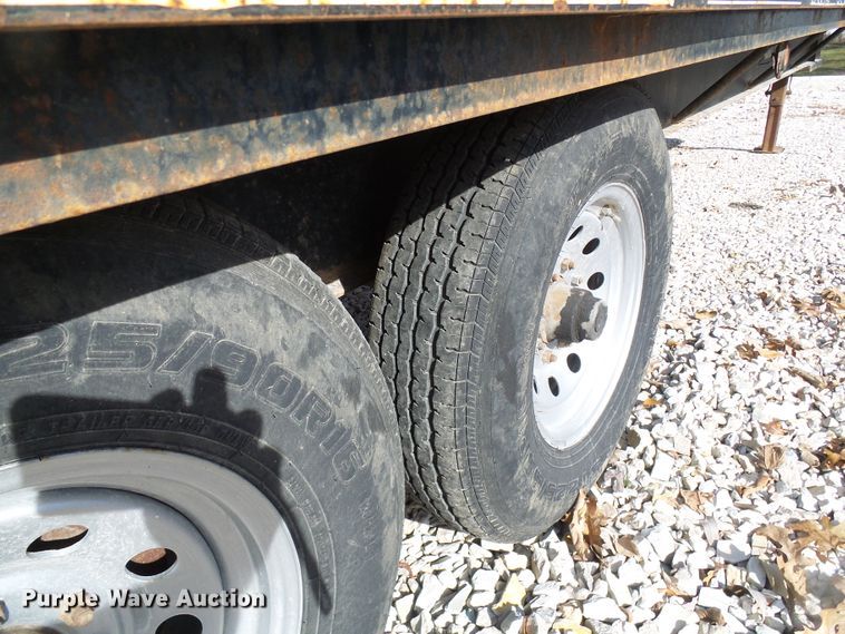 image for item DG5511 2005 shop built equipment trailer