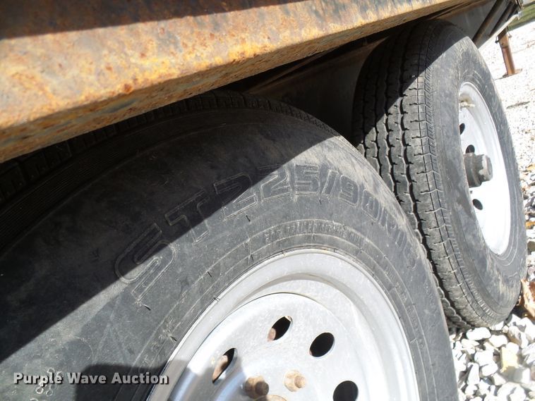 image for item DG5511 2005 shop built equipment trailer